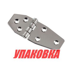 Петля 97х38 мм, разновеликая, нержавеющая (упаковка из 20 шт.)