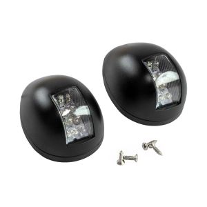Огни ходовые светодиодные, черный корпус, комплект