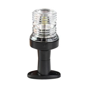 Огонь топовый на стойке 124 мм, 12 В