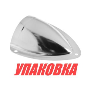 Крышка вентиляционная 90х86х28х0,8 мм, нержавеющая (упаковка из 20 шт.)