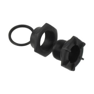 Клапан сливной для лодки ПВХ в сборе, черный