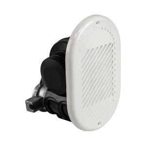 Сигнал звуковой электропневматический Marco Hurricane HR1, 12 В, белый