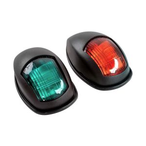 Огни ходовые светодиодные, комплект, черный корпус, 10-30 В