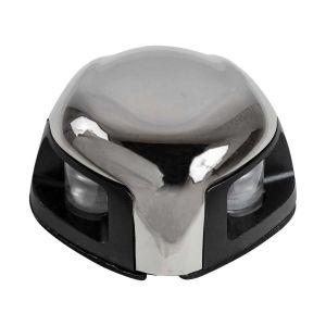 Огонь ходовой комбинированный светодиодный, нержавеющий корпус 12 В