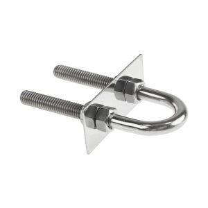 Рым-болт U-образный D9.5 мм, Lрез. 63.5 мм