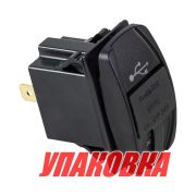 Разъем USB 5В 3.1А для установки совместно с кнопками AES11185X или AES1188X (упаковка из 10 шт.)