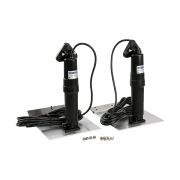 Комплект транцевых плит (алюм.), 9x9 дюймов, без панели управления, Lectrotab