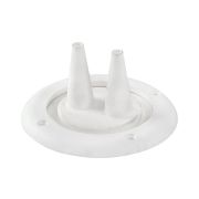 Уплотнитель для 2-х тросов управления белый, д. 105 мм