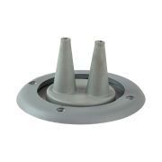 Уплотнитель для 2-х тросов управления серый, д. 105 мм