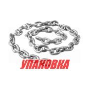 Цепь якорная оцинкованная 6 мм, DIN766 (упаковка из 100 м.)
