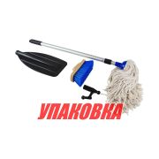 Комплект разборный багор, щетка, весло (упаковка из 12 шт.)
