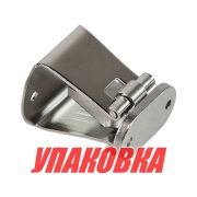 Ограничитель двери, 37x29х38 мм, нержавеющая сталь (упаковка из 4 шт.)