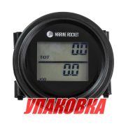 Тахометр универсальный со счетчиком моточасов, подсветкой и внешним питанием, провод 4,5 м (упаковка из 10 шт.)