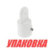 Наконечник для рамы тента 7/8 (22,2 мм), пластиковый белый (упаковка из 200 шт.)