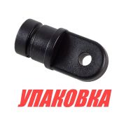 Наконечник рамы тента для трубы с внутренним диаметром 19 мм, пластиковый черный (упаковка из 100 шт.)