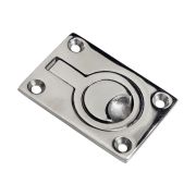 Ручка палубная потайная 62х44 мм, нержавеющая сталь