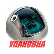 Огонь ходовой Compact 12, нержавеющий корпус, 12 В, зеленый (упаковка из 4 шт.)