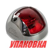 Огонь ходовой Compact 12, нержавеющий корпус, 12 В, красный (упаковка из 4 шт.)