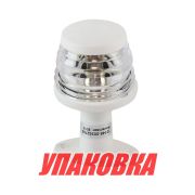 Огонь топовый на стойке 4, белый, пластиковый, 12 В, 10 Вт, Ba15d (упаковка из 8 шт.)