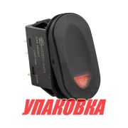 Переключатель двухпозиционный ON-OFF 12 В/21А 3Р с подсветкой (упаковка из 10 шт.)