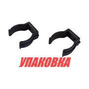 Держатель для стоек столешницы диаметром 60 мм, пластиковый, пара (упаковка из 6 шт.)