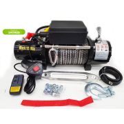 Лебедка автомобильная Electric Winch 12v 12000LBS синтетический трос
