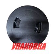 Крышка люка технологическая 152.5 черная (упаковка из 96 шт.)