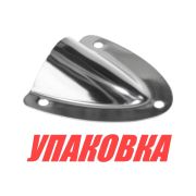 Крышка вентиляционная 55х53х13х0,6 мм, нержавеющая (упаковка из 40 шт.)