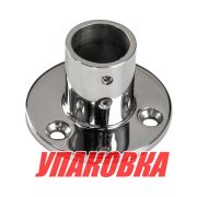 Основание стойки леера, 1 (25,4 мм), 90 град, Marine Rocket (упаковка из 10 шт.)