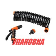 Шланг с распылителем для мытья палубы, 6 м, SeaFlo (упаковка из 8 шт.)