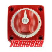 Выключатель массы «OFF-1-BOTH-2» (2 АКБ), 300 А, Marine Rocket (упаковка из 10 шт.)