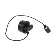 Пробка сливного клапана, черная