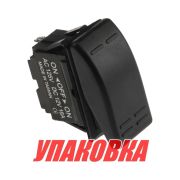 Переключатель трехпозиционный ON-OFF-ON 12 В/16А 3Р (упаковка из 10 шт.)