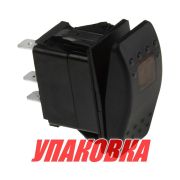 Переключатель двухпозиционный ON-OFF 12 В/20А 5Р с подсветкой (упаковка из 25 шт.)