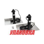 Комплект транцевых плит XKA (нерж.), 9x18 дюймов, без панели управления, Lectrotab (упаковка из 6 шт.)