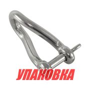 Скоба такелажная изогнутая, 6 мм, Marine Rocket (упаковка из 5 шт.)