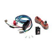 Жгут подключения подъемников Bob's в сборе с реле, кнопкой и предохранителем