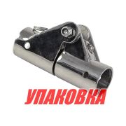 Кронштейн складной с фиксацией нержавеющий д. 22 мм (упаковка из 10 шт.)