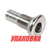 Шпигат нержавеющий под шланг 19 мм, Marine Rocket (упаковка из 4 шт.)