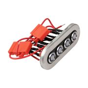 Панель бортового питания, 4 кнопки, Marine Rocket