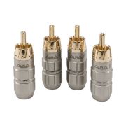 Aura RCA-P619 RCA коннекторы, 6 мм, вход, (1/4), упак. 4 шт