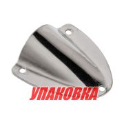 Крышка вентиляционная 55х63х13х0,6 мм, нержавеющая Marine Rocket (упаковка из 40 шт.)