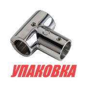 Тройник леера разборный, (25 мм), 90 град, Marine Rocket (упаковка из 10 шт.)