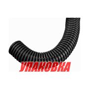 Гофра кабель-трассы д. 50,8 мм 7,5 м, черная (упаковка из 5 шт.)