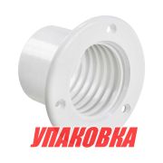 Горловина выхода канала, белая (упаковка из 50 шт.)