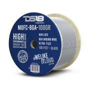 Силовой провод из 100% меди для морского применения 8-GA 30 м. черный MOFC8GA100G, DS18