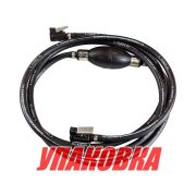 Шланг топливный d7/D12.5 мм с грушей и топливными переходниками Yamaha (упаковка из 10 шт.)