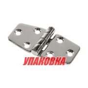 Петля 77х40х2 мм, трапециевидная, нержавеющая (упковка из 100 шт.)