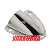 Крышка вентиляционная 40х45х11.5х0,6 мм, нержавеющая Marine Rocket (упаковка из 20 шт.)