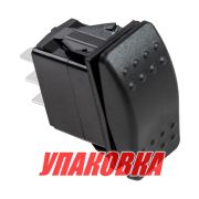 Переключатель трехпозиционный (ON)-OFF-ON 12 В/20А 6Р (упаковка из 4 шт.)